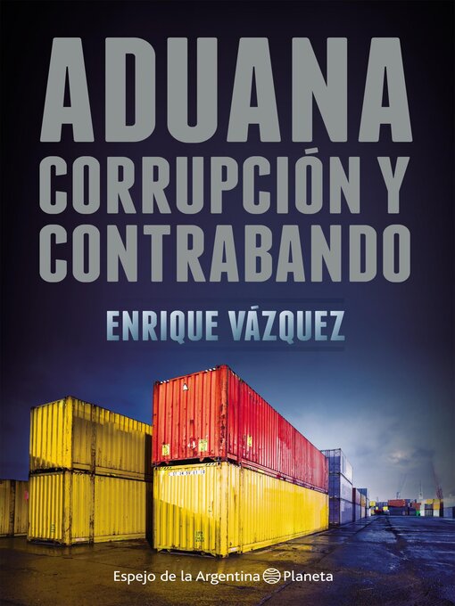 Title details for Aduana by Enrique Vázquez - Available